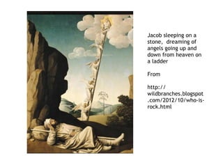 … I will not let you go until you bless
me…
 