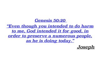 Joseph in Egypt
From the trailer for Joseph from ‘Sight and Sound’ Lancaster, PA for
https://www.youtube.com/watch?v=09k8d4_Y4fY
 
