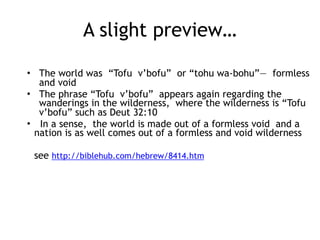 Israel the person blessing Israel the
coming nation through his sons
• Israel blesses his sons and grandchildren
• He crosses his hands between Ephraim and
Manasseh
– Manasseh starts the largest tribe then goes to the
smallest… Ephraim becomes the largest
• He chides but blesses Levi who will be
scattered over Israel
– But as priests scattered teachers would be a
blessing
• He promises the Messiah through Judah
 