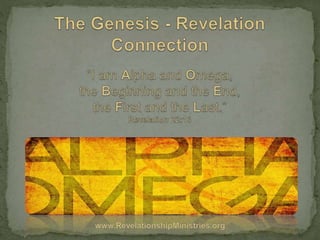 The Genesis-Revelation Connection