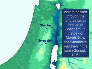 Tishbe Map Of