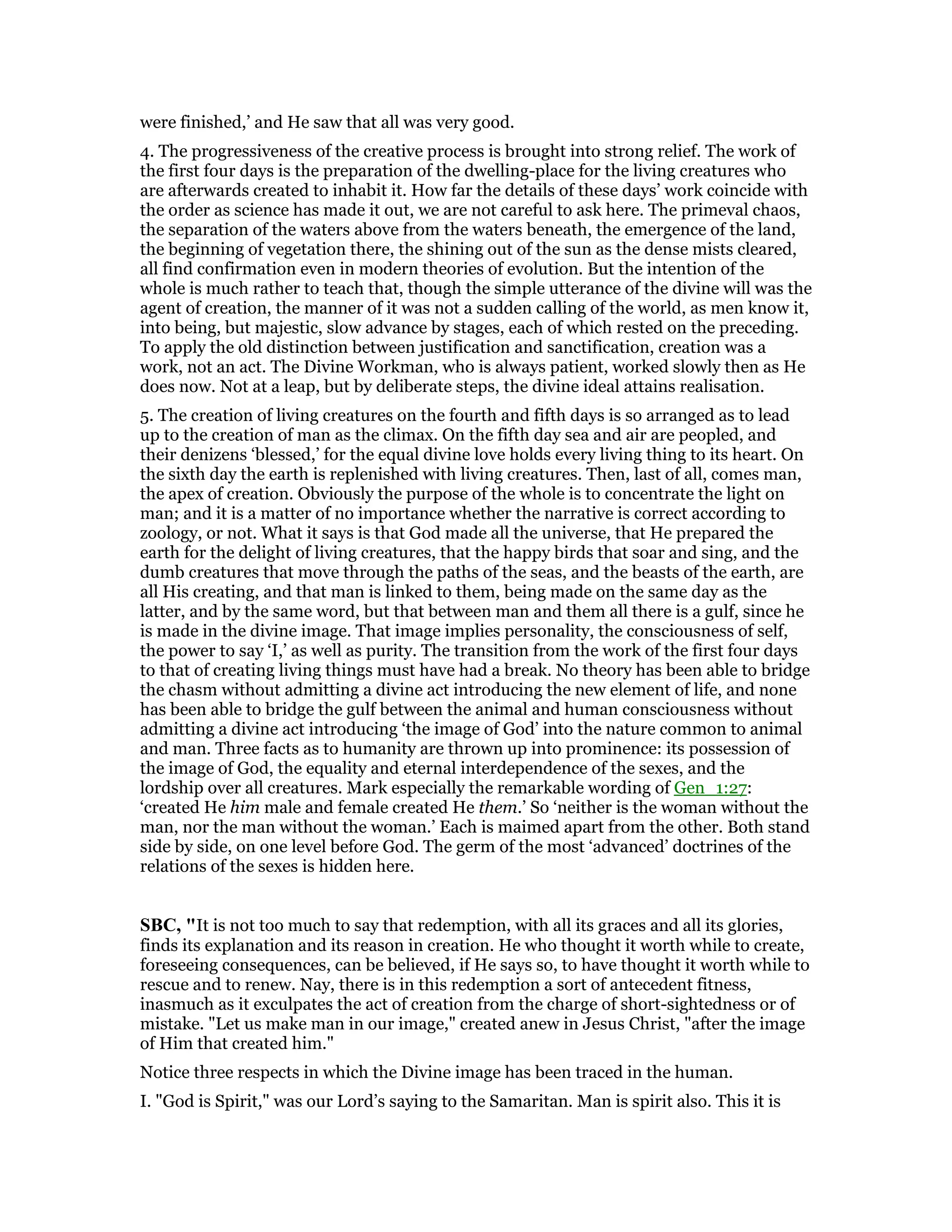 Genesis 1 commentary