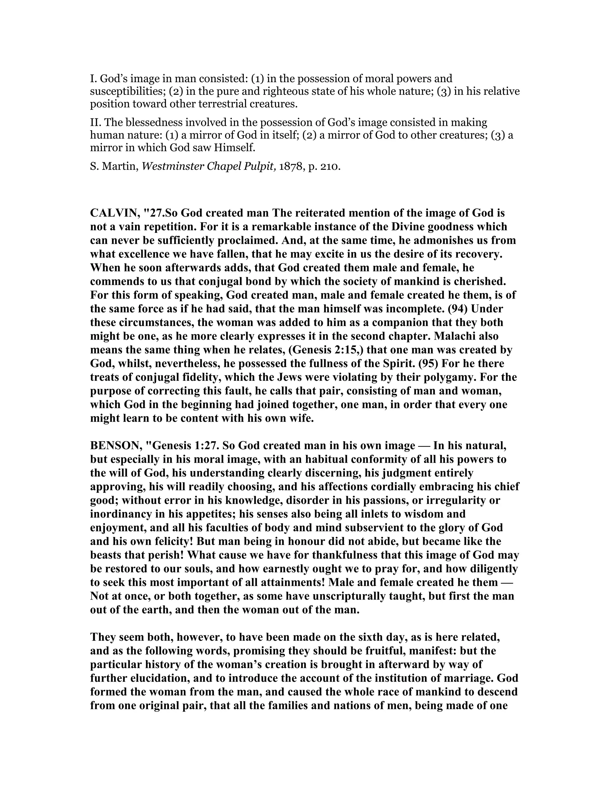 Genesis 1 commentary