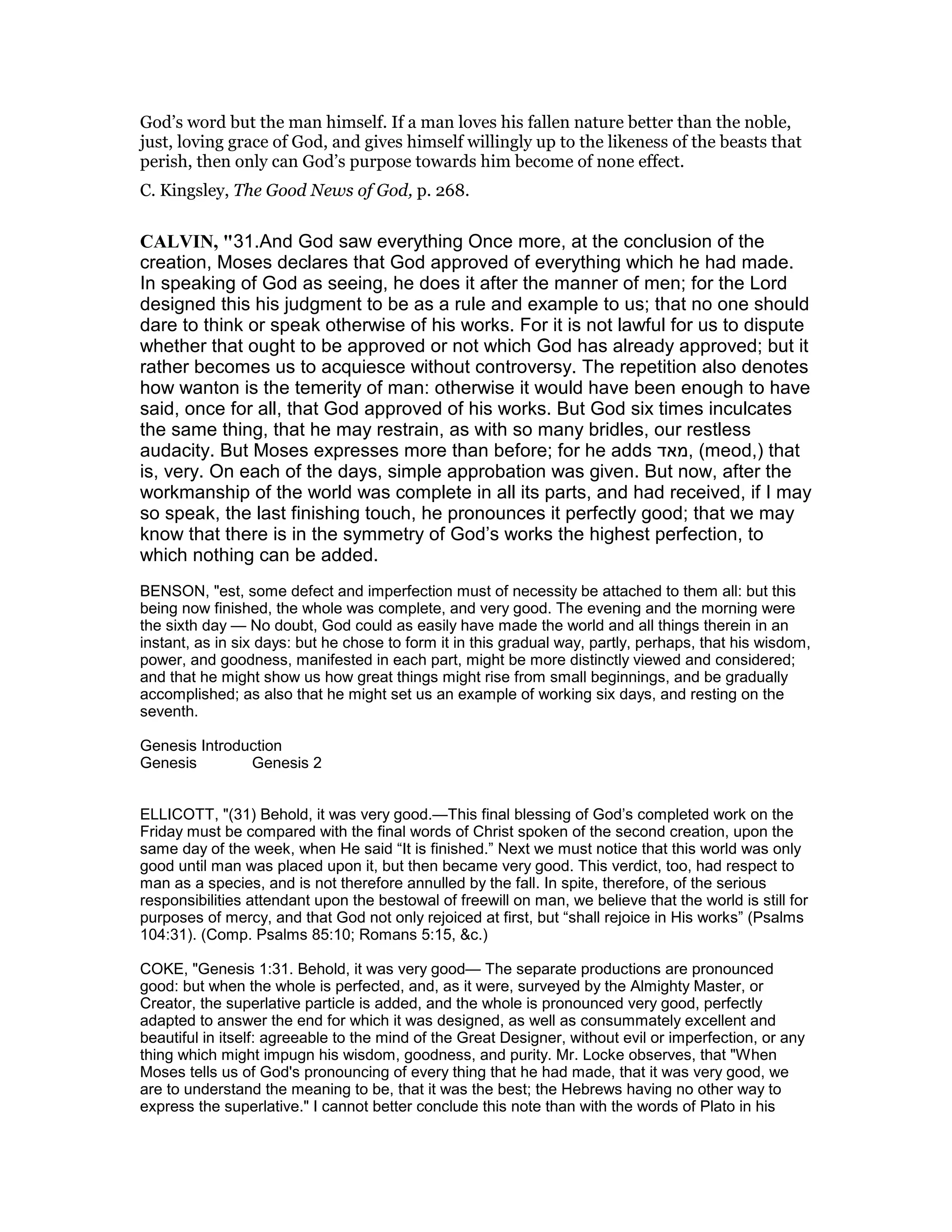 Genesis 1 commentary