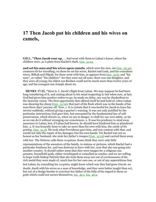 Genesis 31 commentary | PDF