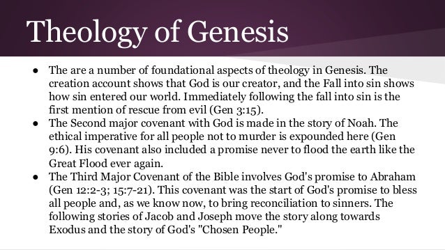 Genesis Topic An Overview Of Genesis In The Bible – TYAVBA