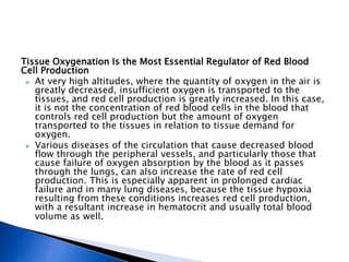 General physiology - Genesis of blood cells | PPTX