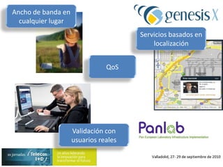 Acceso directo a IMS a través de células 2G/3GWiMAX MóvilRedes ad-hocP2P¿IMS RoamingWiMAXQoS