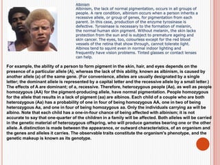 Genetcs (power point presentatain) | PPTX