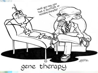 • 2003 – temporary hold on all gene therapy trials
including retroviral vectors in blood stem cells
• Too early to tell
• Desperately need improved DELIVERY …could
liposomes be the answer?
Future?
 