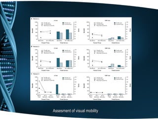 Assesment of visual mobility
 