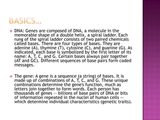 Dna Lettering Classification Gene therapy | PPTX