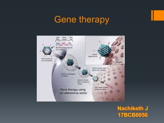Gene therapy
 