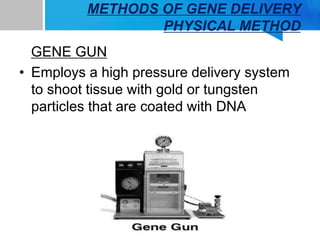 Gene therapy | PPTX