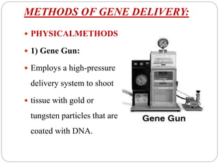 Gene therapy | PPTX