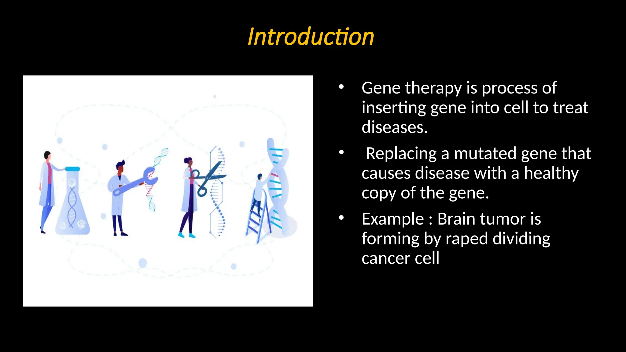 Gene Therapy. Introduction, history and types of Gene therapy | PPTX