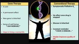 Gene Therapy - Future of Medicine. in the therapy of future medicine | PPTX