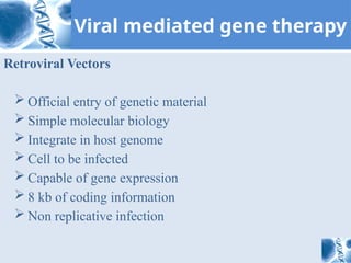 Comprehensive Overview of Gene Therapy Techniques and Applications | PPTX