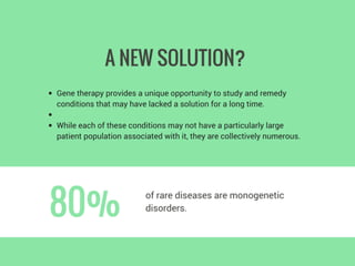 Gene Therapy and Rare Diseases
