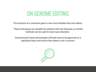 Gene Therapy and Rare Diseases