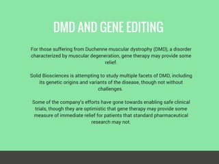 Gene Therapy and Rare Diseases