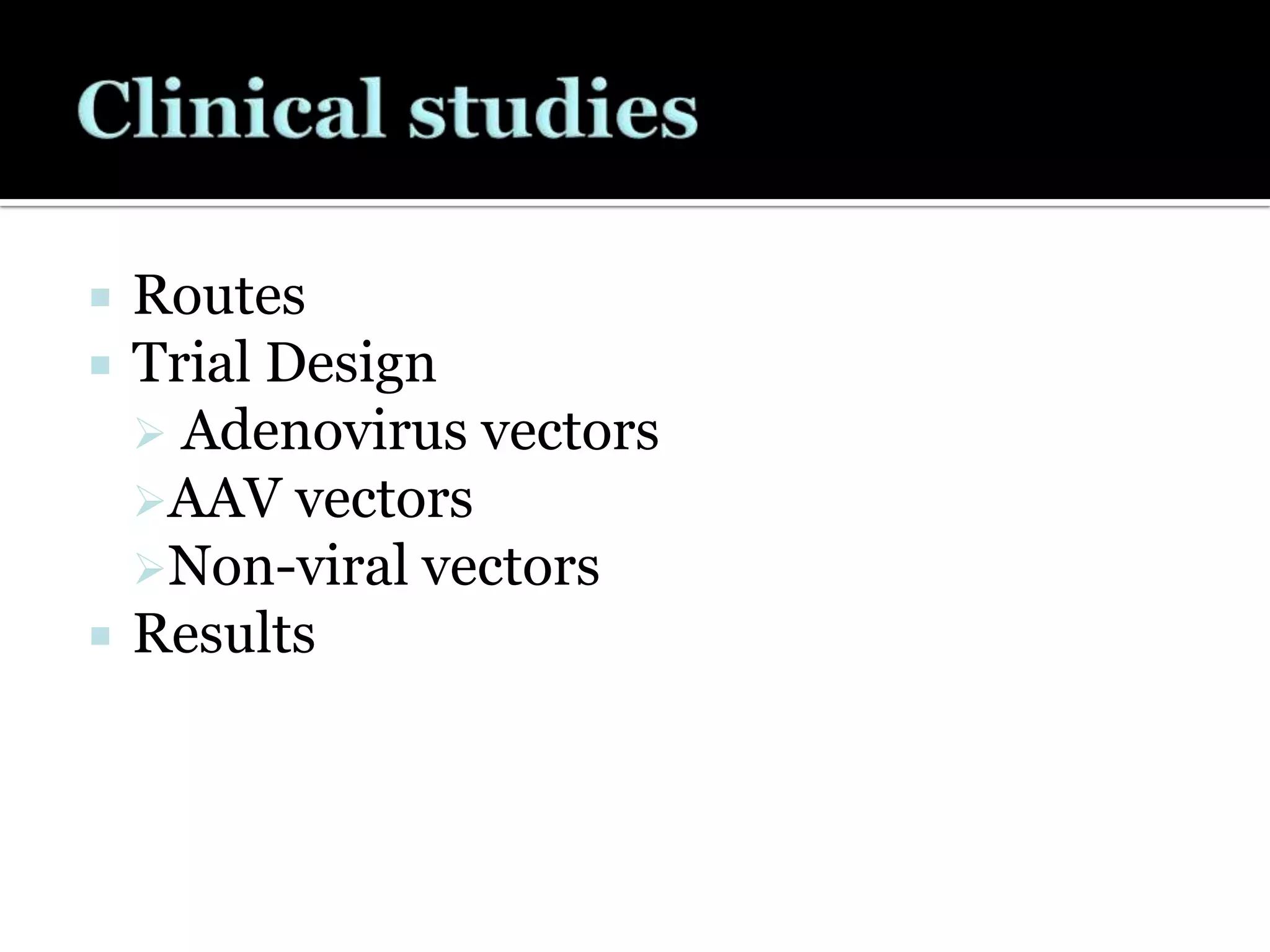 Gene Therapy For Cystic Fibrosis | PPTX