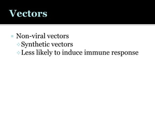 Gene Therapy For Cystic Fibrosis | PPTX
