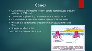 Gene therapy for the treatment of cystic fibrosis | PPTX