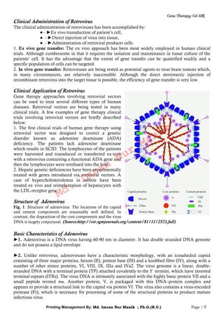 Manik Via Gene Therapy MANIK | PDF