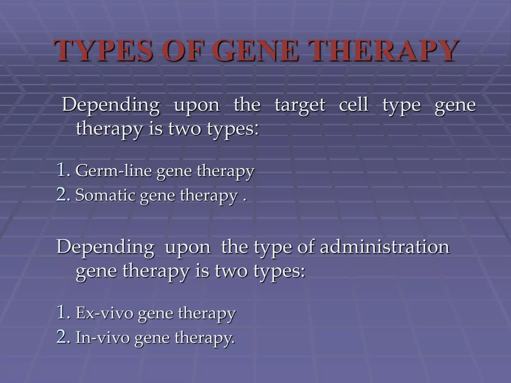 Gene therapy presentation | PPT | Genetics | Science