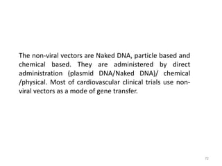 Gene therapy with viral and non viral vectors.pptx