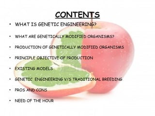 Genetic Engineering for Grade 11 Earth and Life Science Class Quart | PPTX