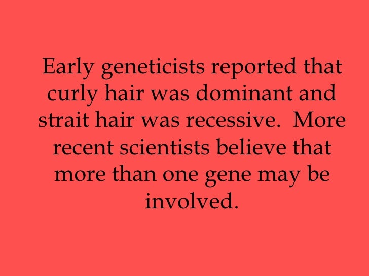 Genetic Traits Genetic Traits