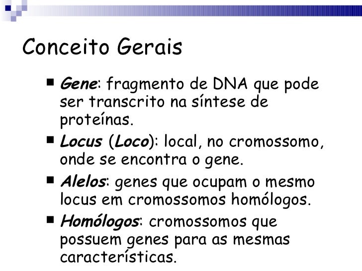Genetica conceito