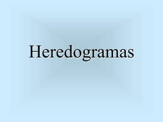 Heredogramas
 