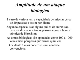 GENETICA - Bioterrorismo.ppt
