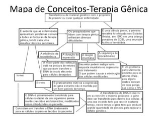 Mapa de Conceitos-Terapia Gênica