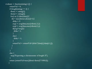 Genetic algorithm | PPT