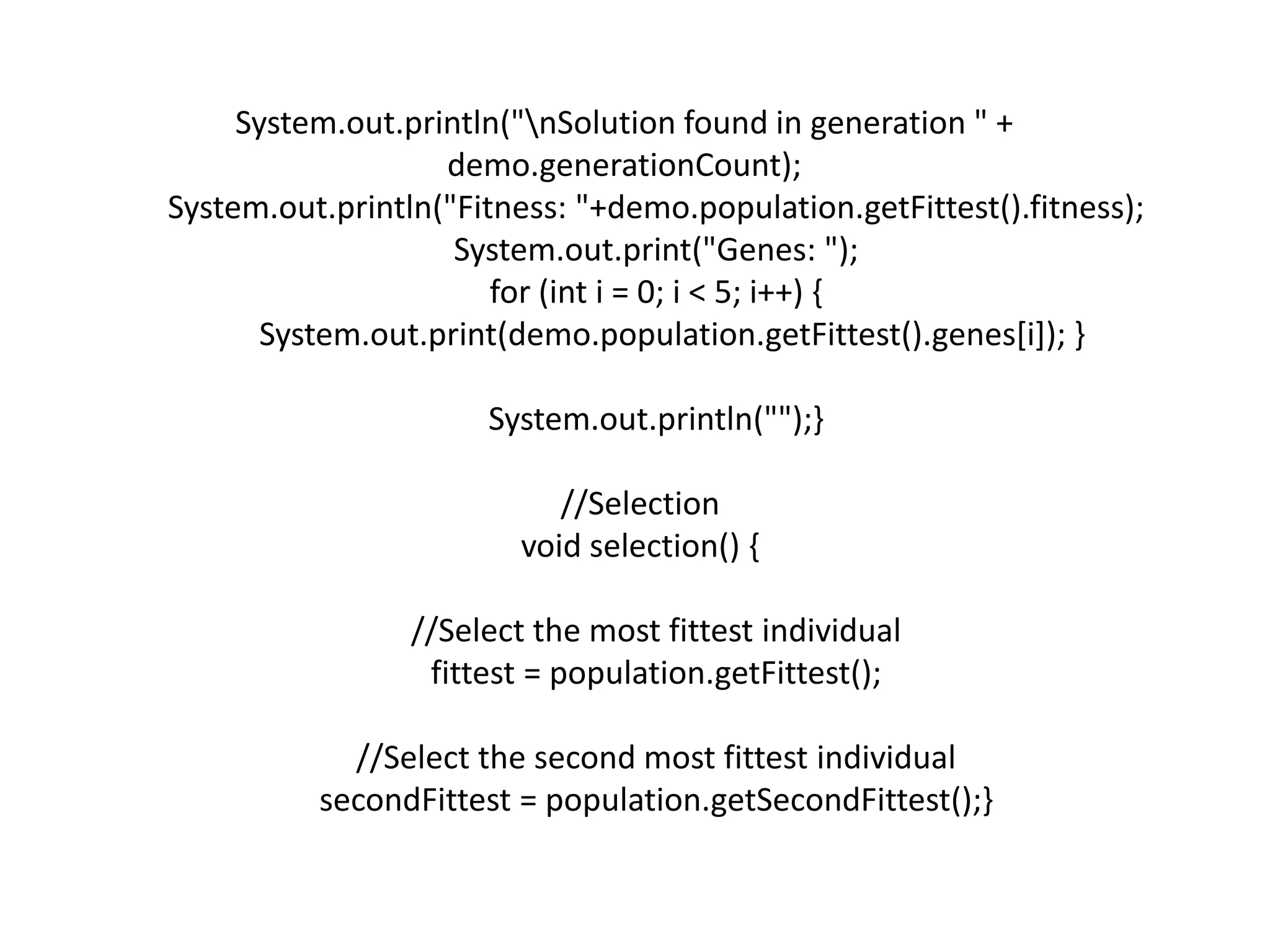 Genetic algorithm | PPTX