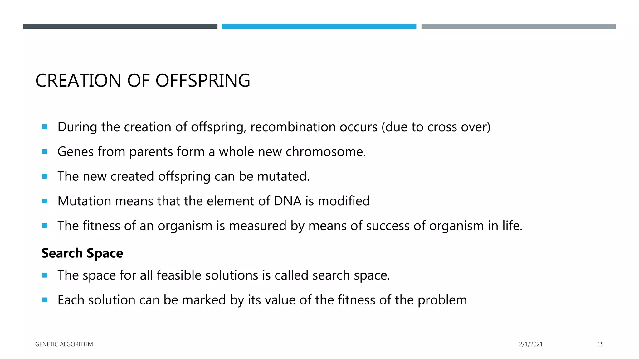 Genetic algorithm | PPTX | Genetics | Science