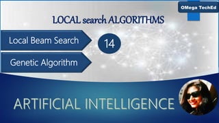 LOCAL search ALGORITHMS
14
Local Beam Search
Genetic Algorithm
 