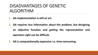 GENETIC ALGORITHM | PPTX