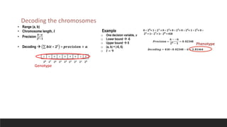 Genetic algorithm for hyperparameter tuning | PPTX