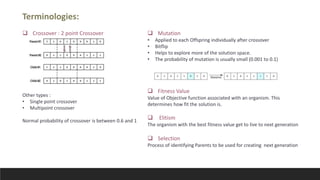 Genetic algorithm for hyperparameter tuning | PPTX