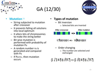 Genetic algorithm | PPTX