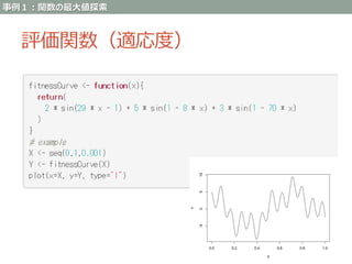 Genetic algorithm full scratch with R | PPTX