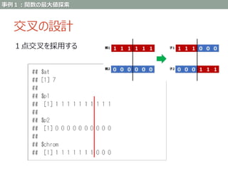 Genetic algorithm full scratch with R | PPTX