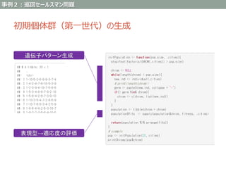 Genetic algorithm full scratch with R | PPTX