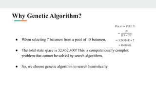 Genetic Algorithm | PDF | Genetics | Science