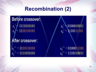 Genetic Algorithm by Example | PPTX